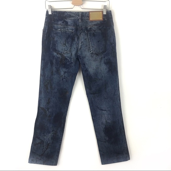 [Sold]⬇️NWOT Dolce & Gabbana Painted Bootcut Jeans - Picture 5 of 8